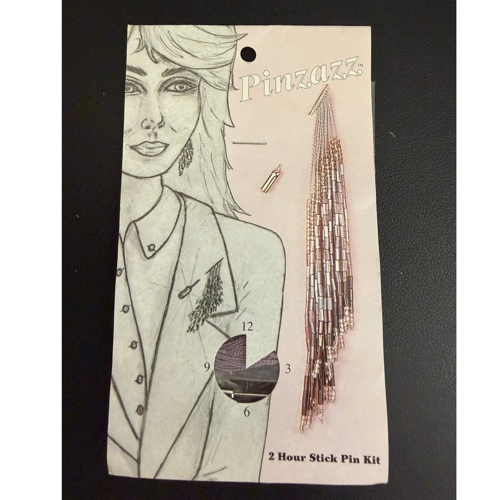 Jewelry Beading Kit Stick Pin Firefly Pinzazz Multicolor
